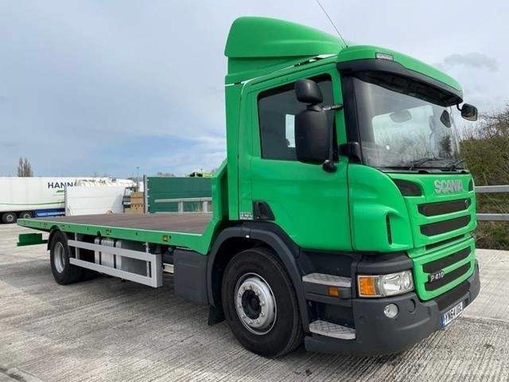 Scania P 410 Platte bakwagens