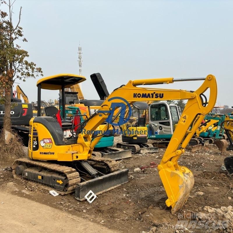 Komatsu PC35MR Minigraafmachines < 7t