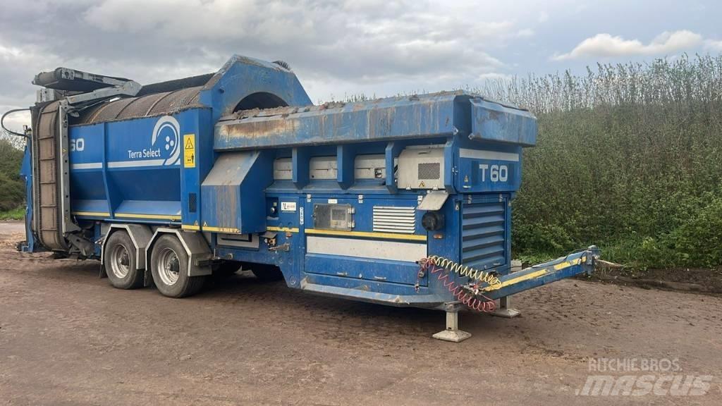 Terra Select T60 Mobiele zeefinstallaties