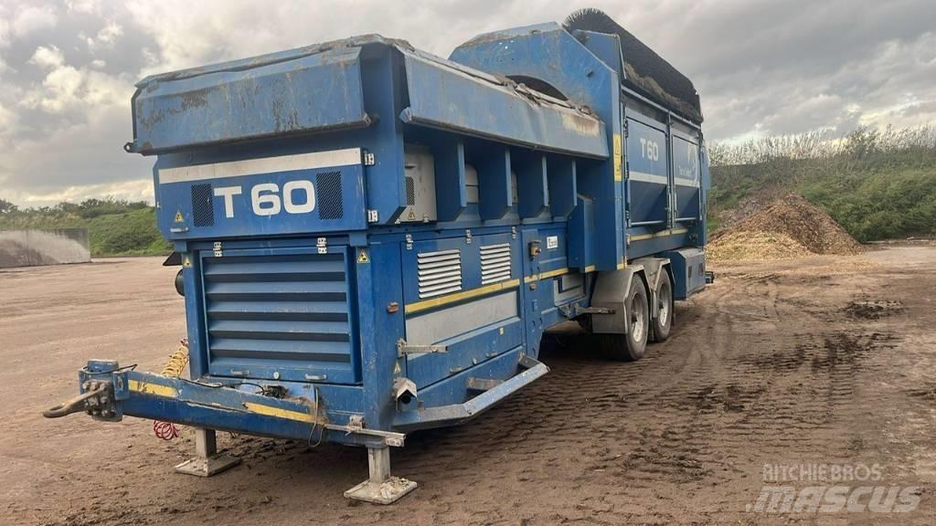 Terra Select T60 Mobiele zeefinstallaties