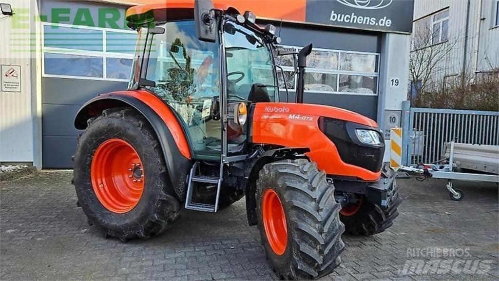 Kubota m4-073 cab Tractoren
