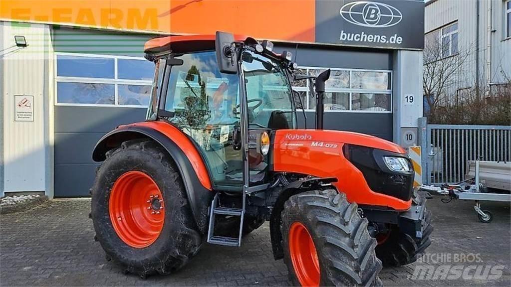 Kubota m4-073 cab Tractoren