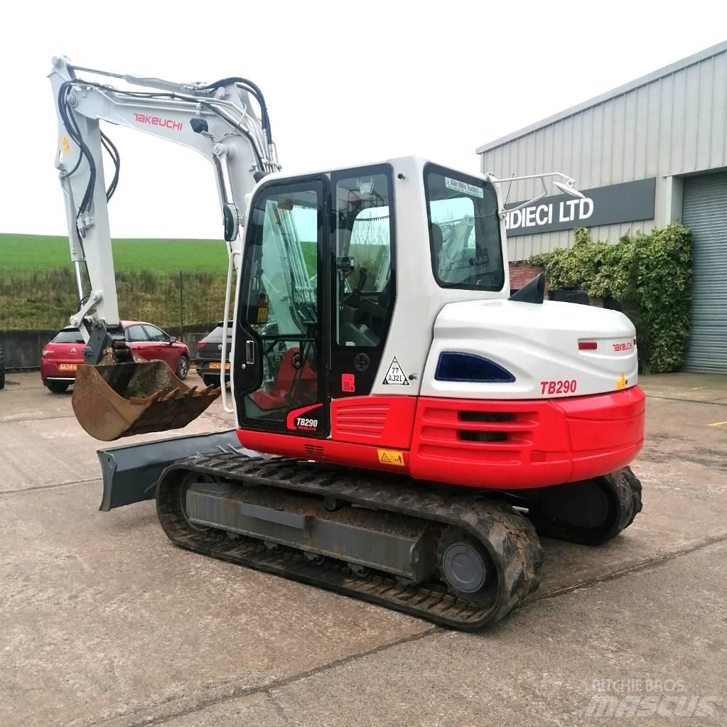 Takeuchi TB290 Midigraafmachines 7t - 12t