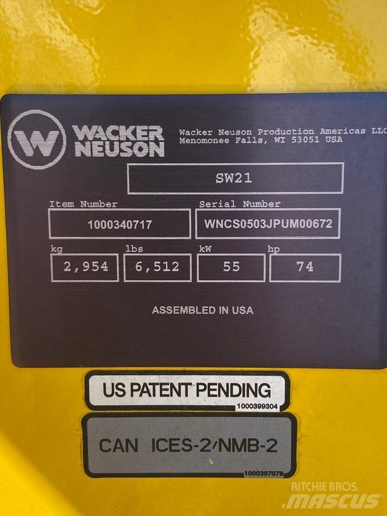 Wacker Neuson SW21 Schrankladers