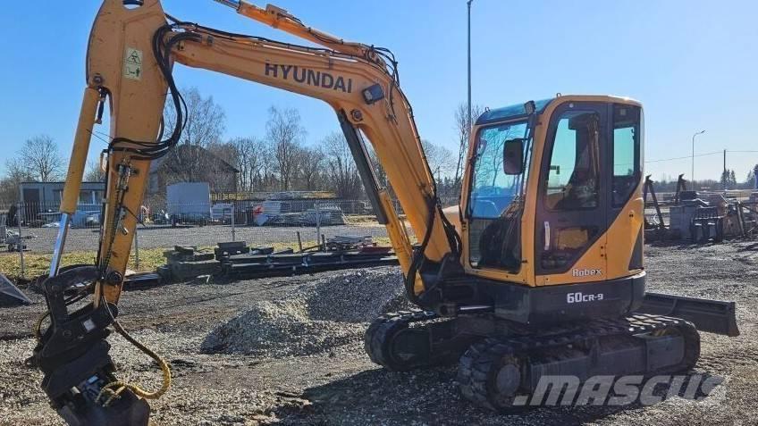 Hyundai R60CR-9 Minigraafmachines < 7t