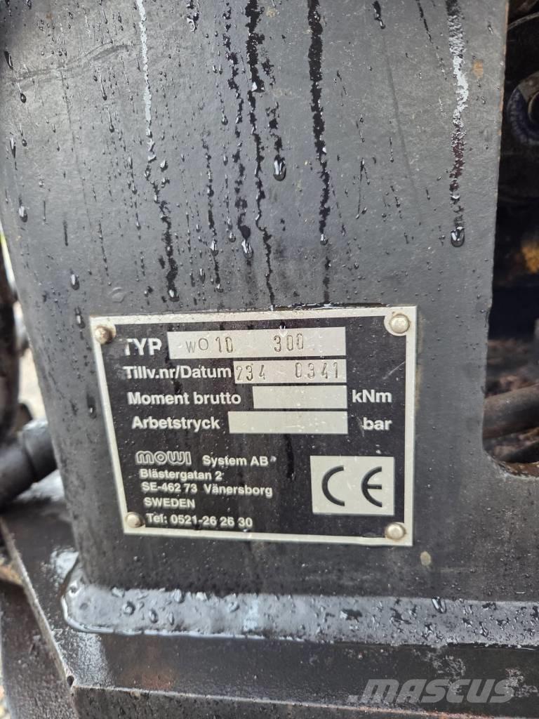Mowi 10T 300 Bosbouwaanhangers