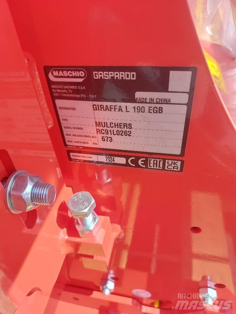 Maschio giraffa 190 Klepelmaaiers