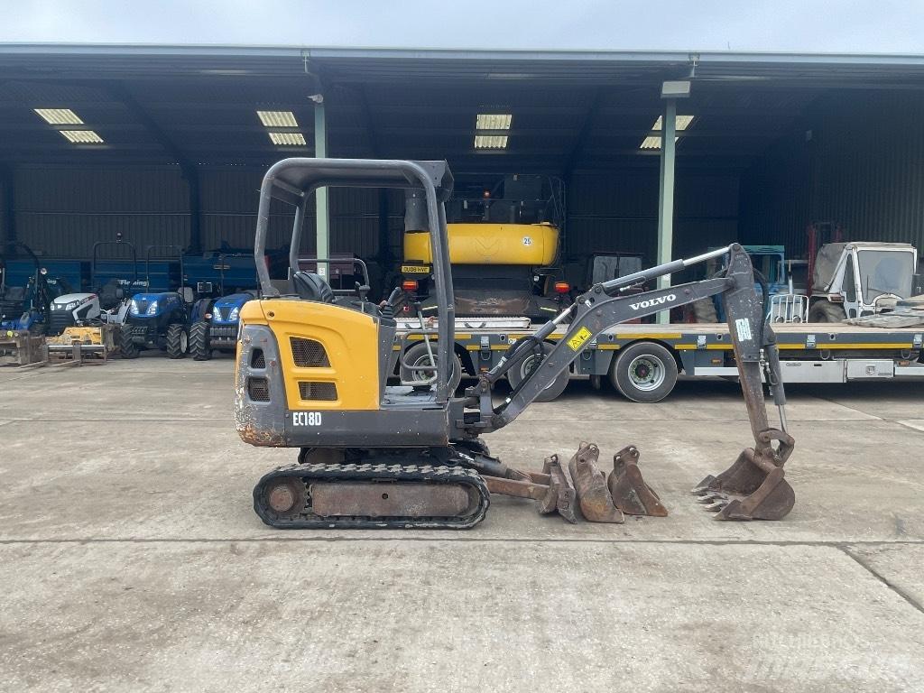 Volvo EC 18 Minigraafmachines < 7t