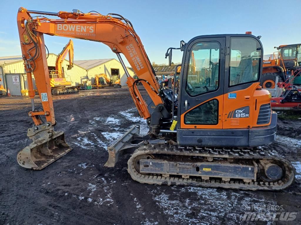 Doosan DX 85 R-3 Midigraafmachines 7t - 12t