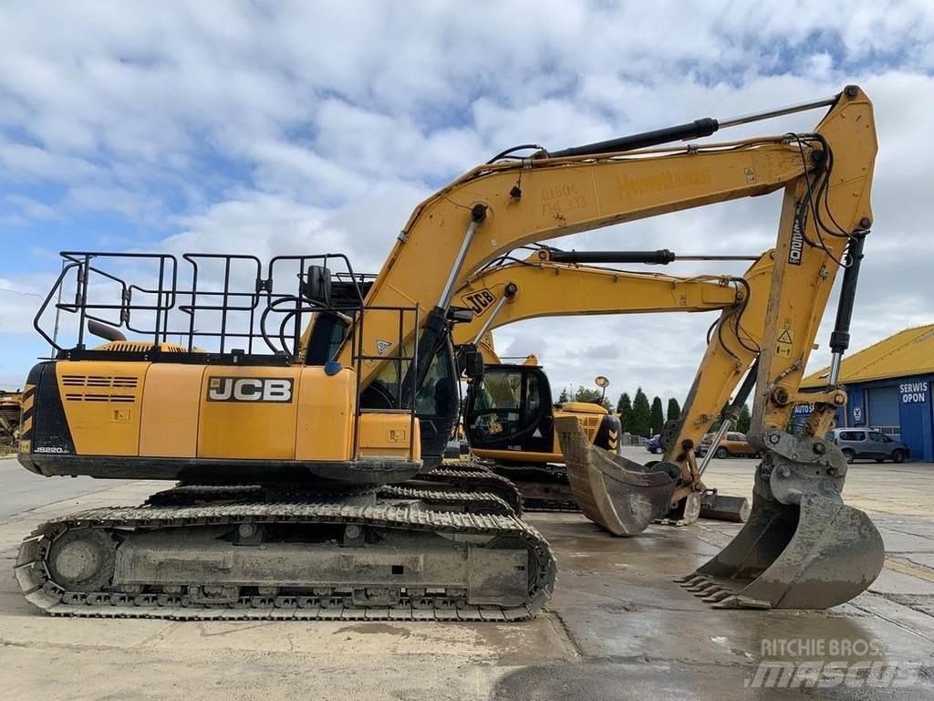 JCB JS220LC Rupsgraafmachines