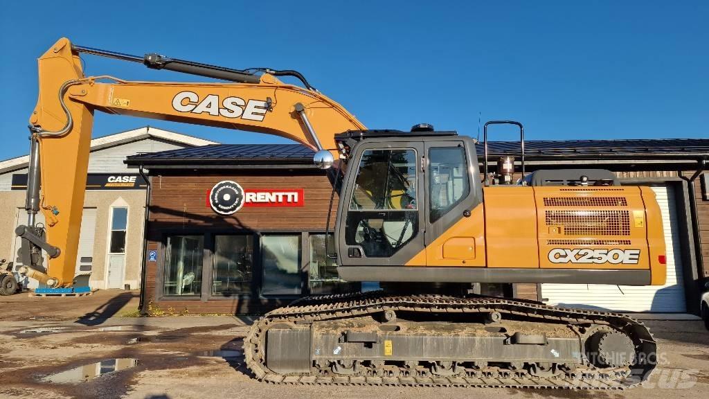 CASE CX 250E Rupsgraafmachines