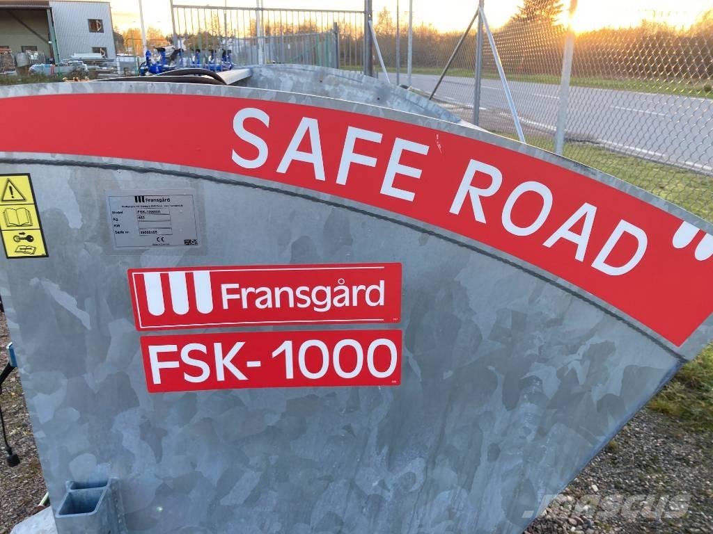 Fransgård FSK1000 Zand- en zoutstrooimachines