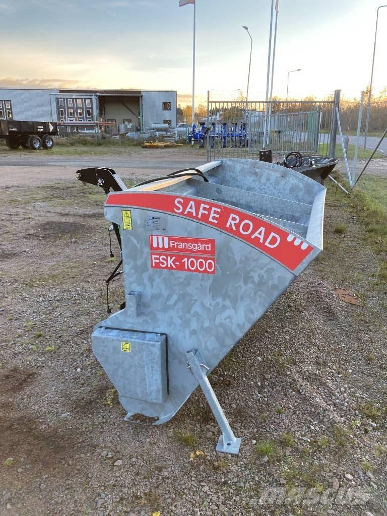 Fransgård FSK1000 Zand- en zoutstrooimachines