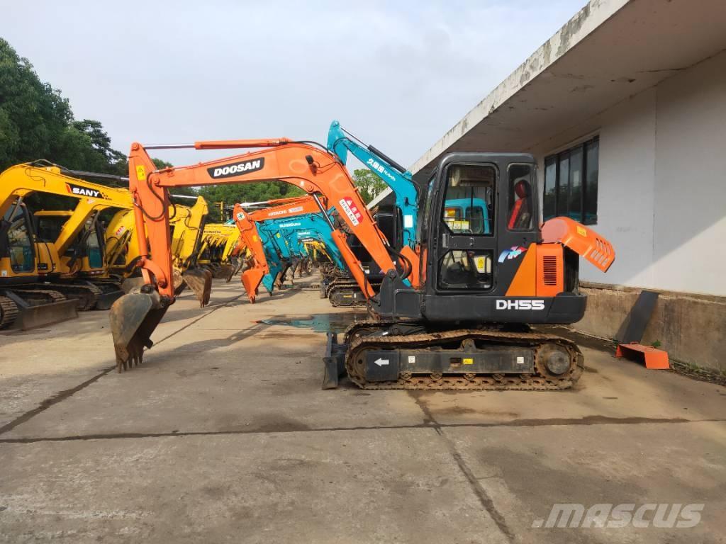 Doosan DH55 Minigraafmachines < 7t