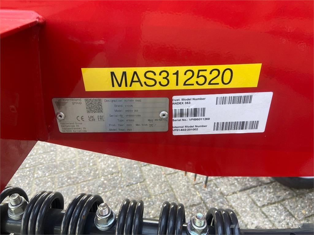 Vicon Andex 353 Zwadmaaiers