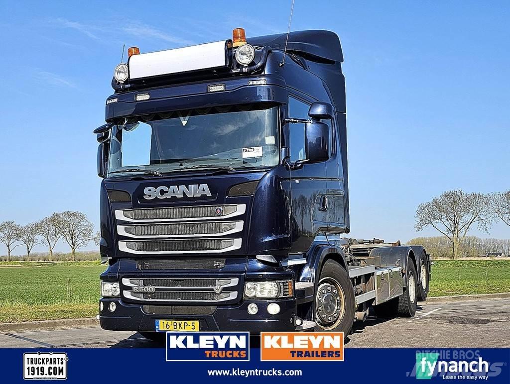 Scania R500 Vrachtwagen met containersysteem
