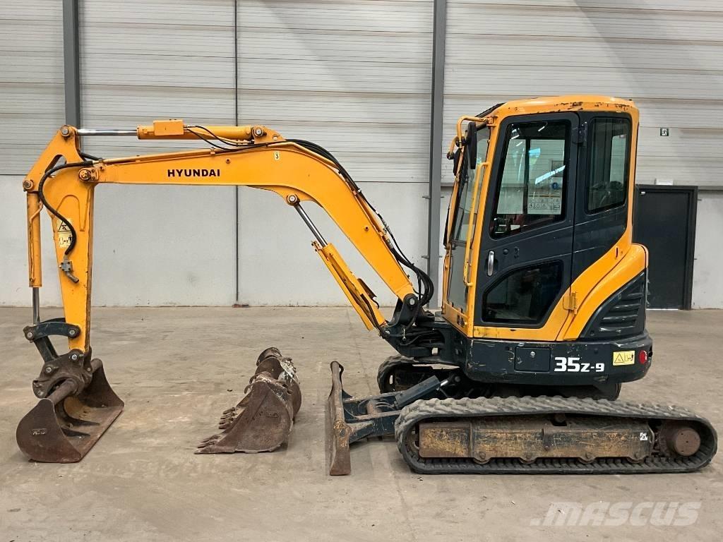 Hyundai Robex 35 Z-9 Minigraafmachines < 7t