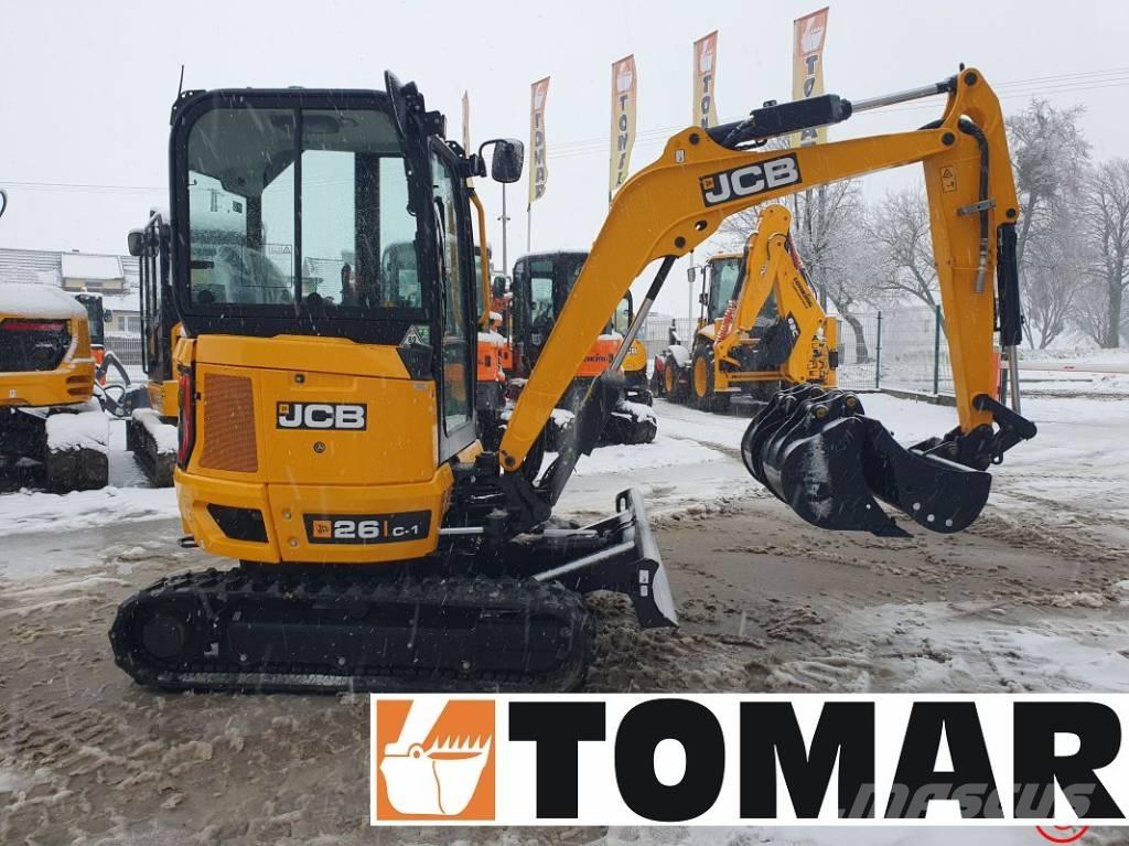 JCB 26 C-1 Minigraafmachines < 7t