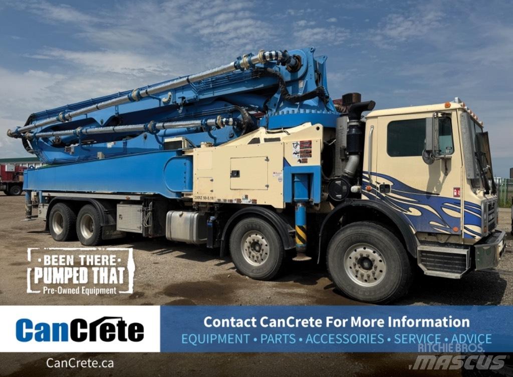 Alliance 50m Betonpomptrucks