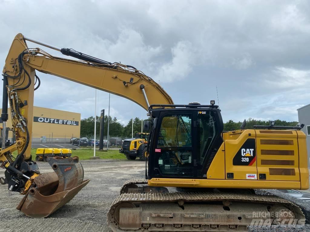 CAT 320 Rupsgraafmachines