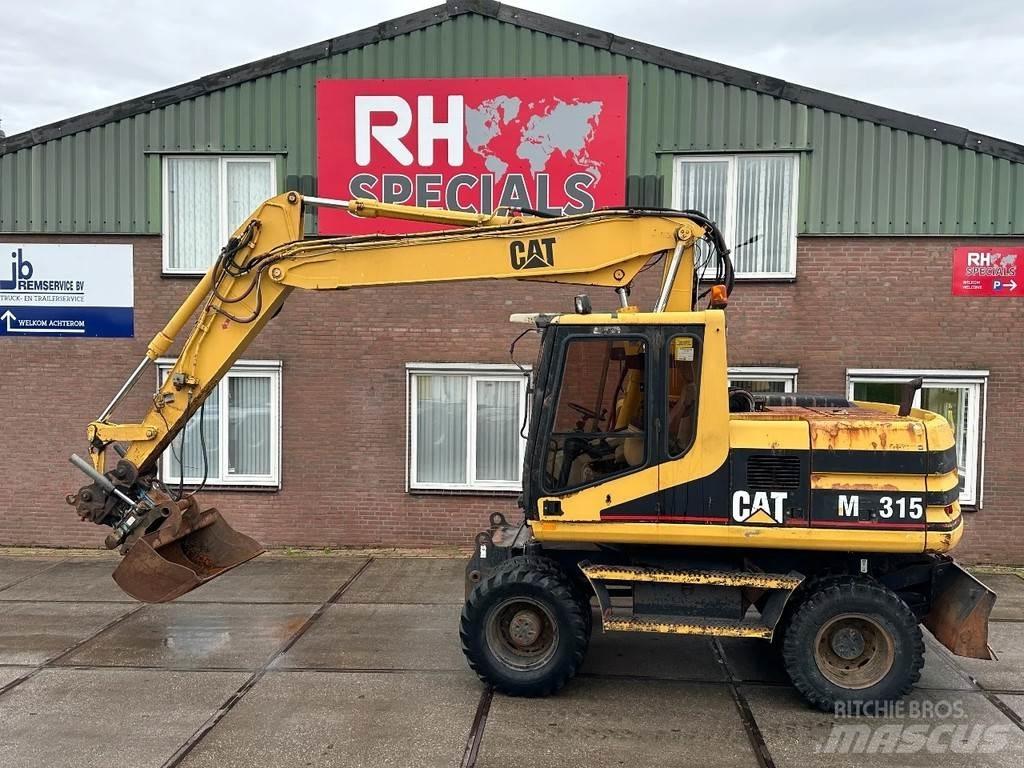 CAT M315 +ROTO CE Wielgraafmachines