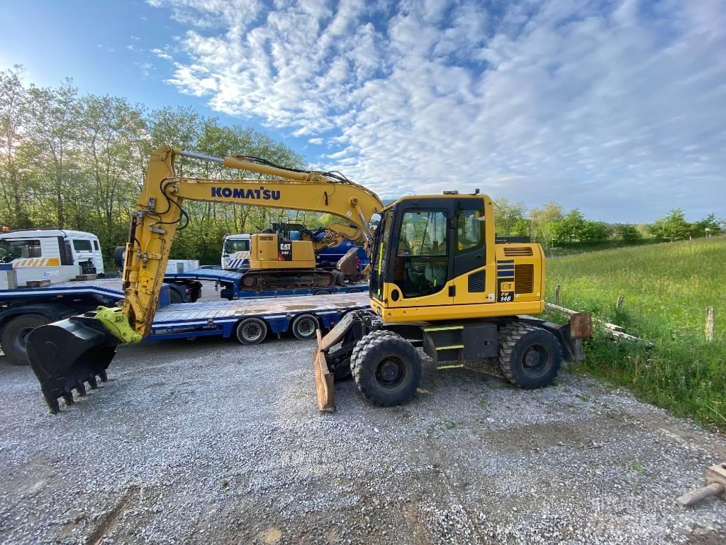 Komatsu PW 148 Wielgraafmachines