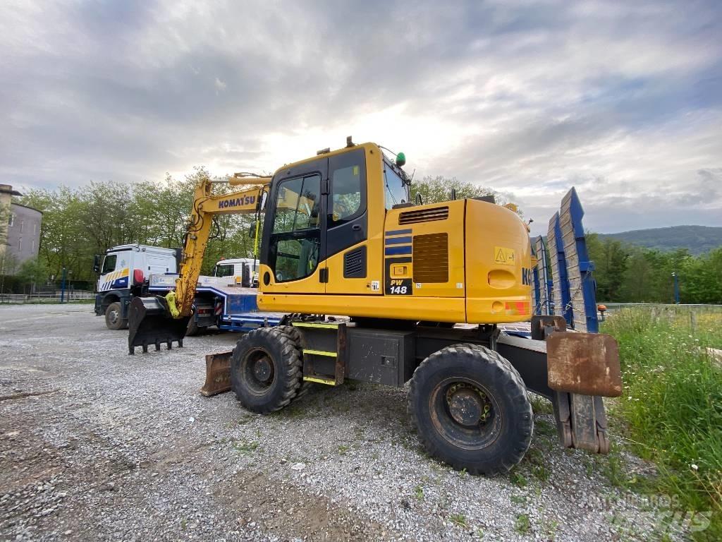 Komatsu PW 148 Wielgraafmachines