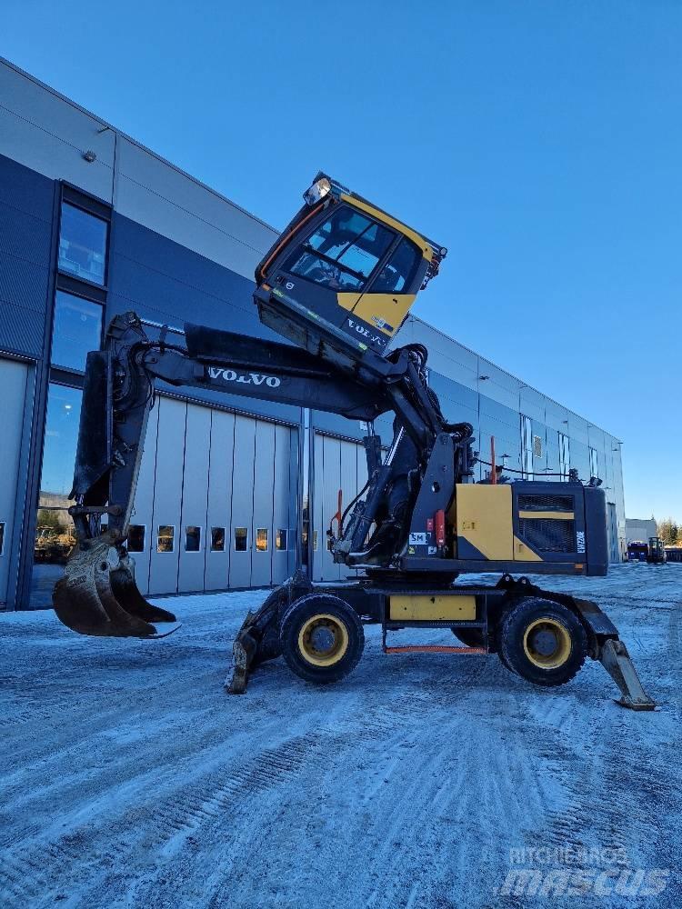 Volvo EW220E Wielgraafmachines