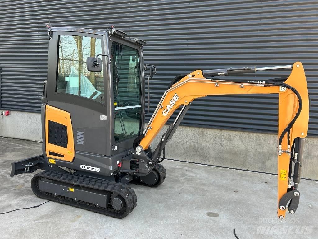 CASE CX 22 D Minigraafmachines < 7t