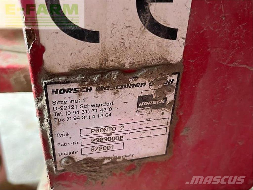 Horsch pronto rx9 Zaaimachines