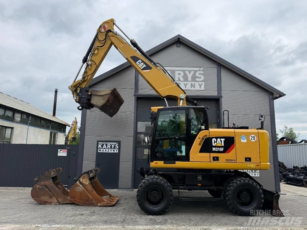 CAT M316F Wielgraafmachines
