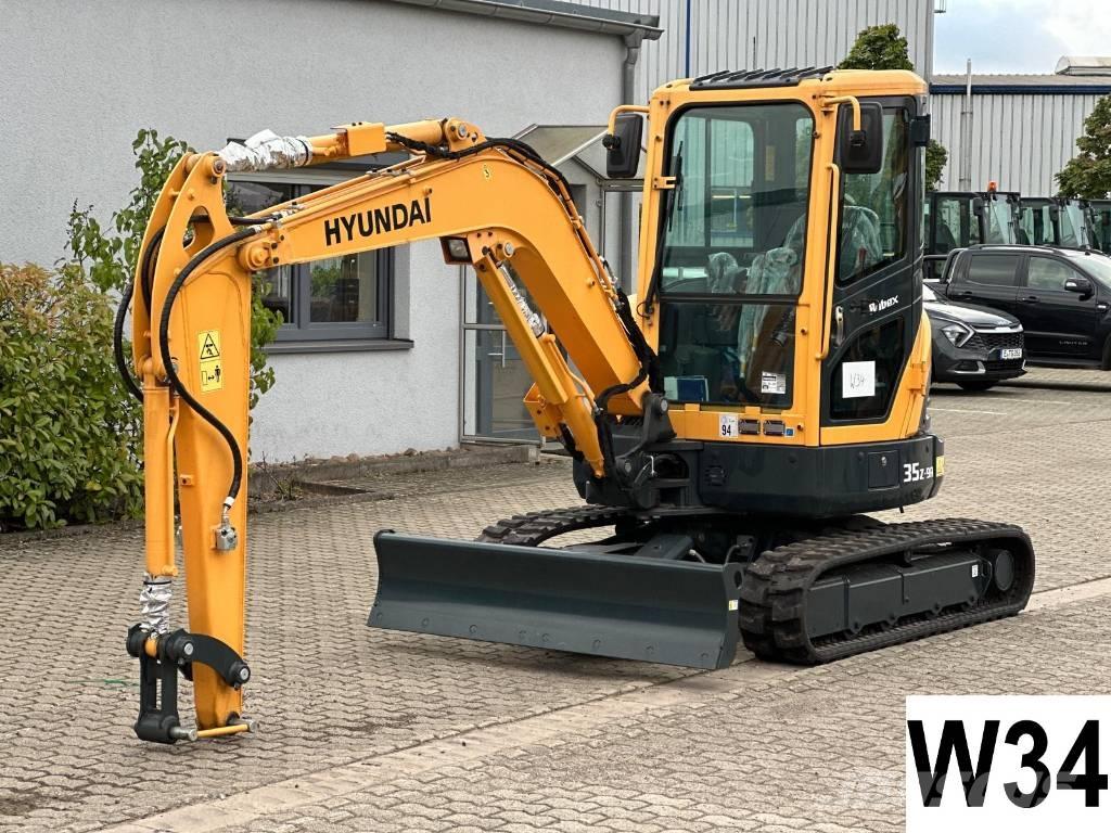 Hyundai R35Z 9A Minigraafmachines < 7t
