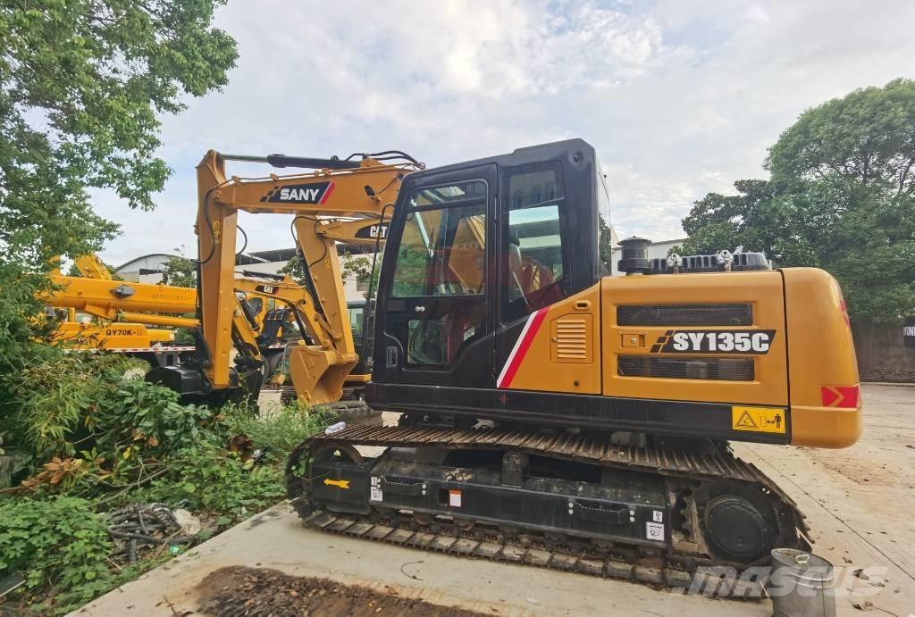 Sany SY 135 C Rupsgraafmachines