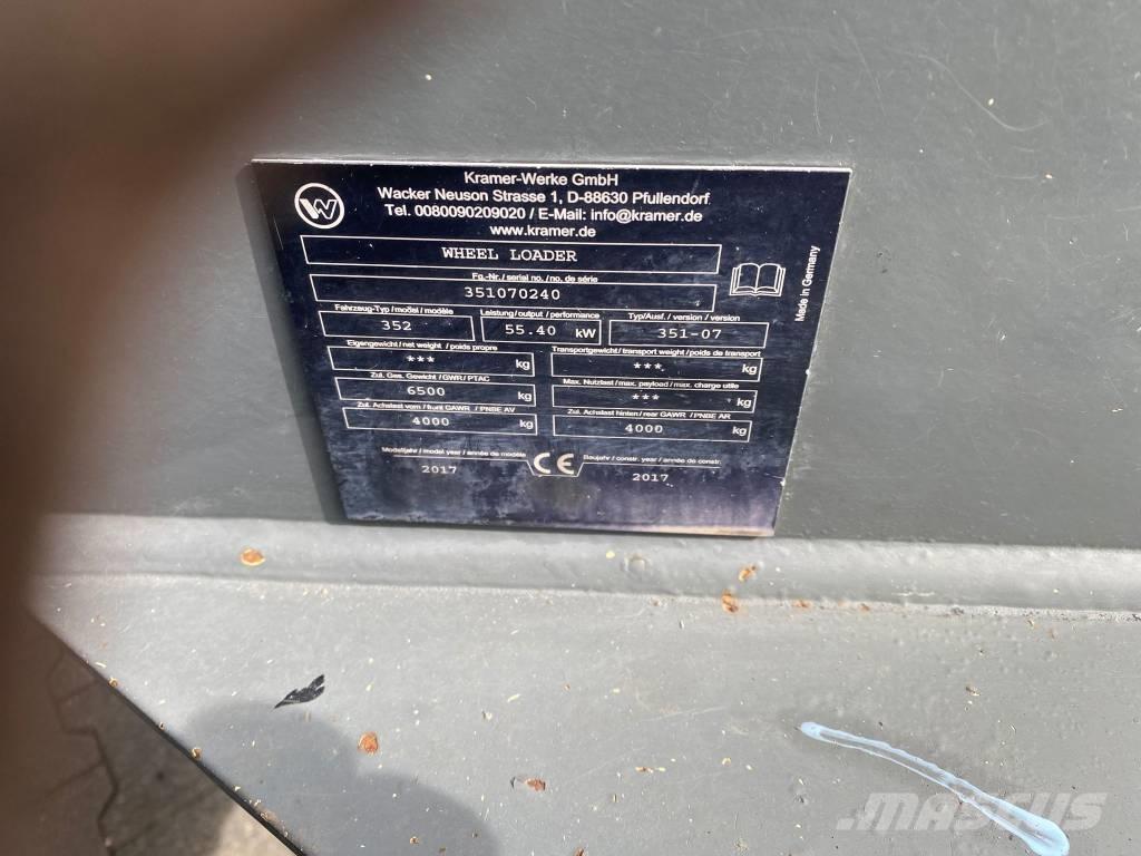 Kramer 8085 T Wielladers