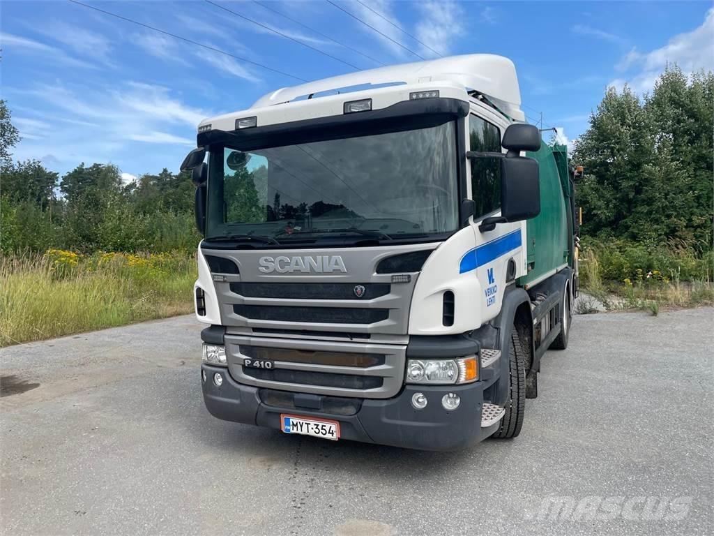 Scania P410 Vuilniswagens