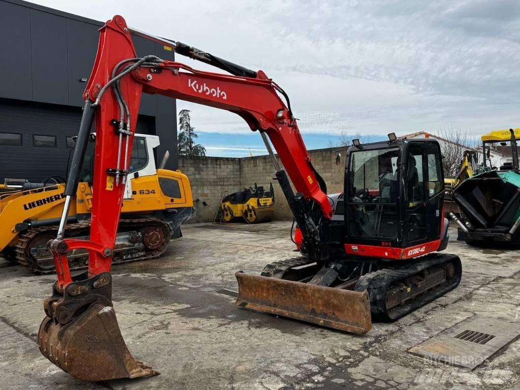 Kubota KX 080-4 Midigraafmachines 7t - 12t