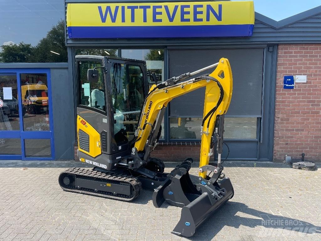 New Holland E19D Knik- en schrankladers