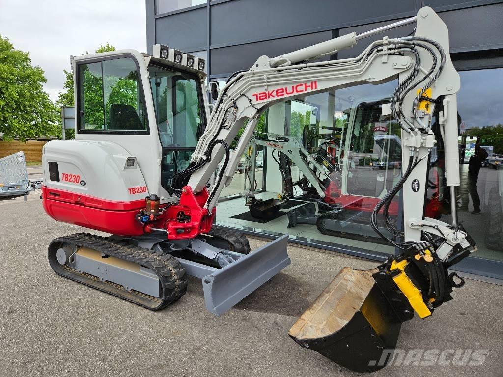 Takeuchi TB 230 Minigraafmachines < 7t