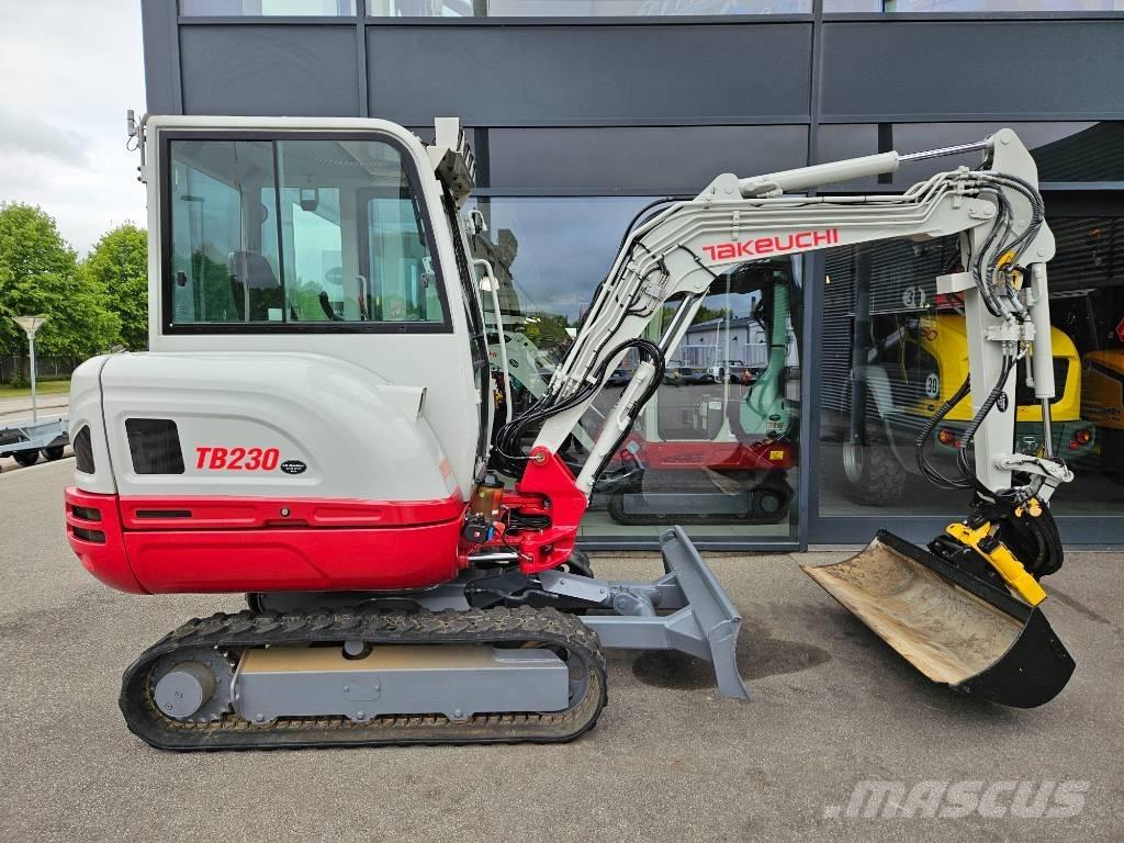 Takeuchi TB 230 Minigraafmachines < 7t