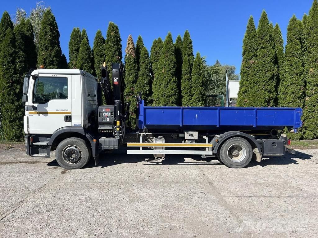 MAN TGM 15.250 Vrachtwagen met containersysteem