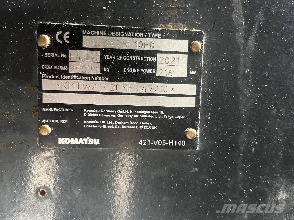 Komatsu WA475-10E0 Wielladers