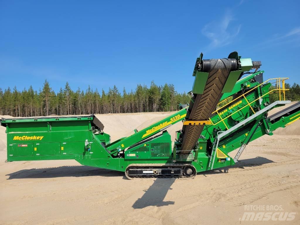 McCloskey S130 Mobiele zeefinstallaties