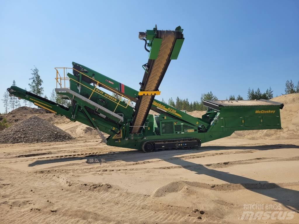McCloskey S130 Mobiele zeefinstallaties