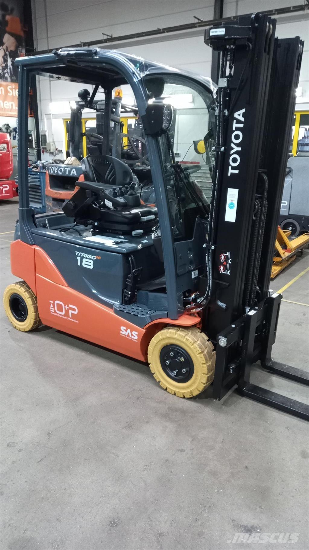 Toyota 8FBM18T Elektrische heftrucks