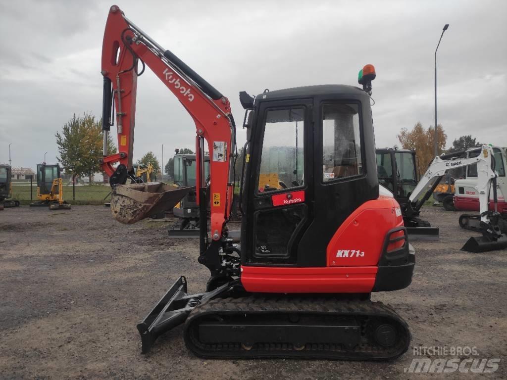 Kubota KX 71-3 Minigraafmachines < 7t
