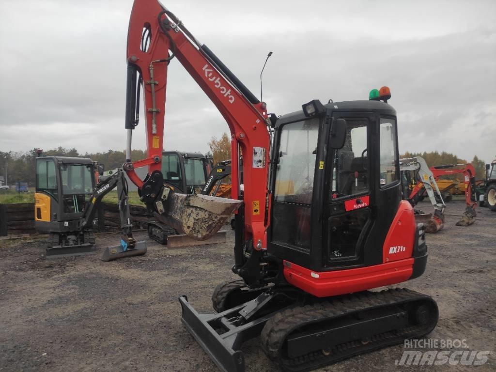 Kubota KX 71-3 Minigraafmachines < 7t