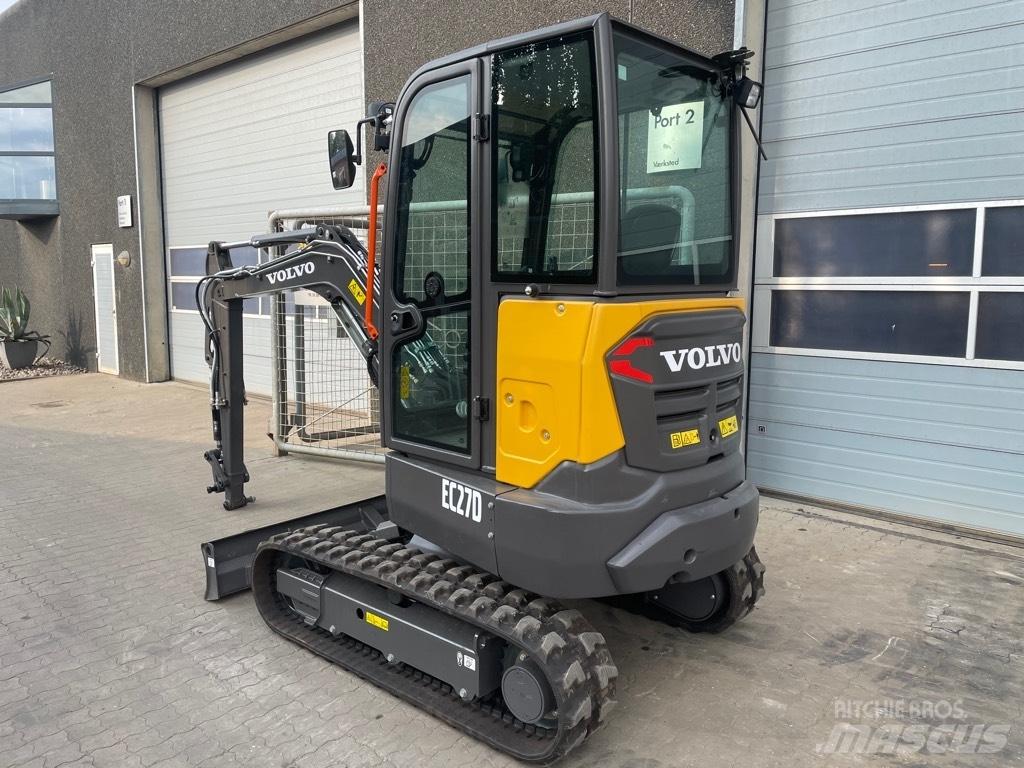 Volvo EC27D Minigraafmachines < 7t