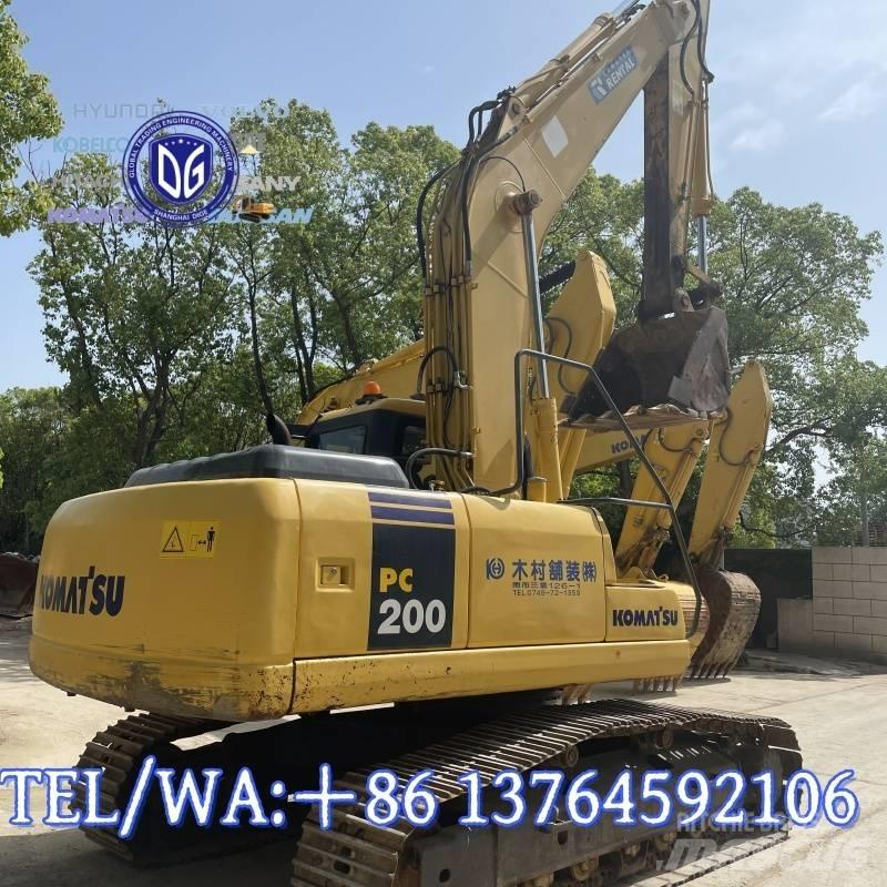 Komatsu PC 200-7 Rupsgraafmachines