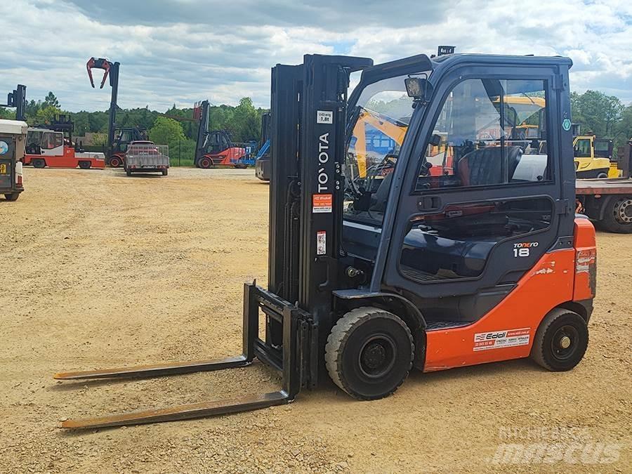 Toyota 02-8FGF18 LPG heftrucks