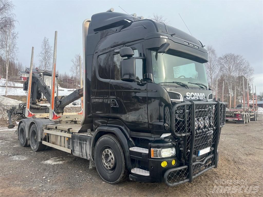 Scania R 580 Hout-Bakwagens